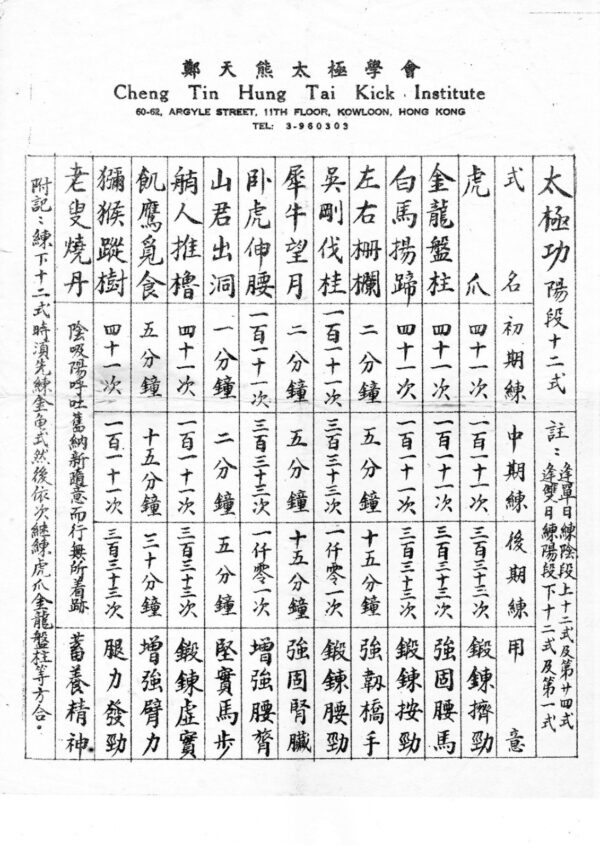 The complete Tai Chi Neigong course 2025 Edition