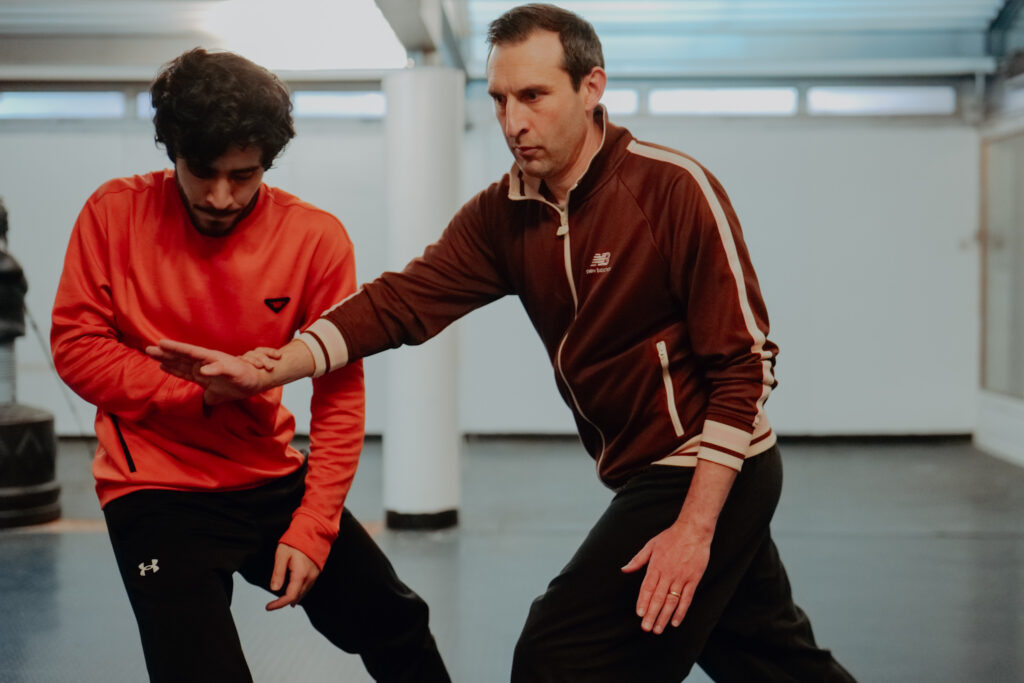 The Tai Chi pushing hands course
