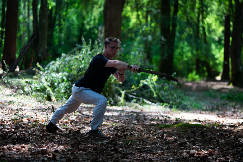 The Tai Chi sabre course
